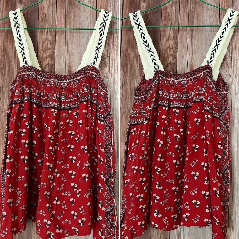 BELTAINE Smocked Top Size S (Bx 7)